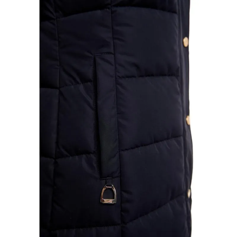 Holland Cooper Stoneleigh Longline Ladies Coat - Ink Navy