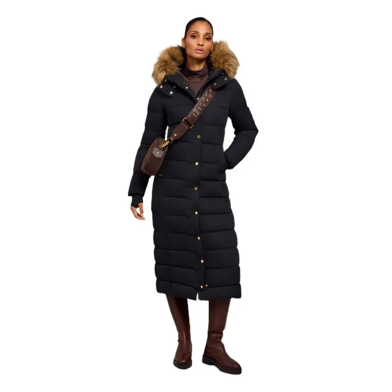 Holland Cooper Stoneleigh Longline Ladies Coat - Ink Navy