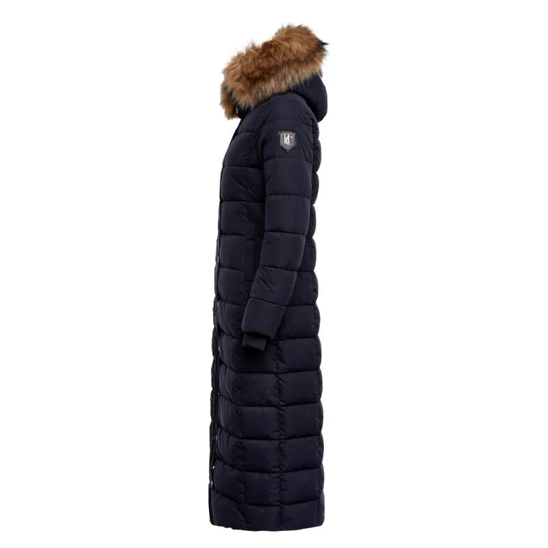 Holland Cooper Stoneleigh Longline Ladies Coat - Ink Navy