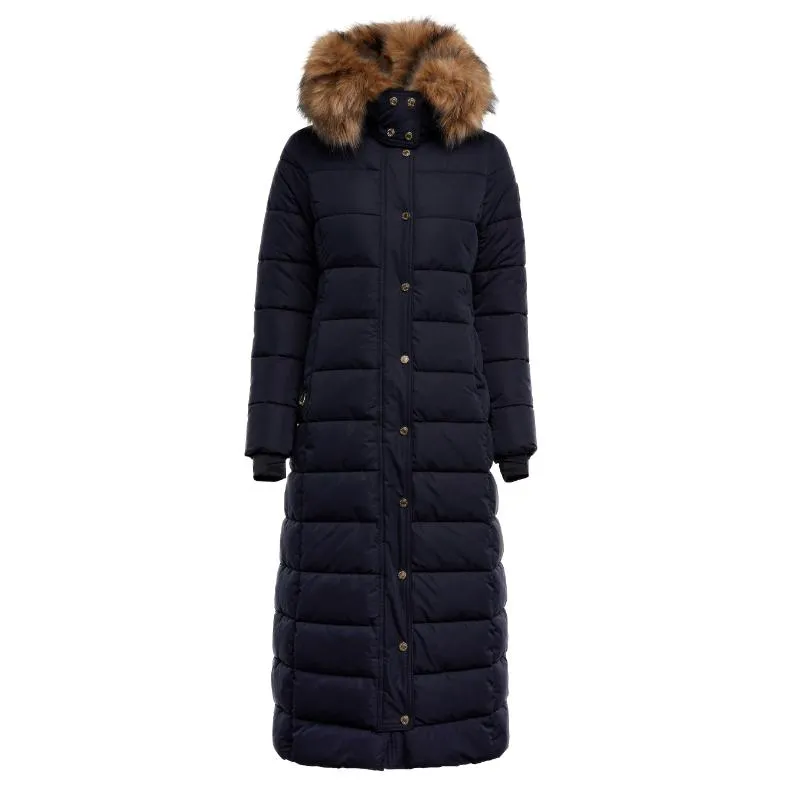 Holland Cooper Stoneleigh Longline Ladies Coat - Ink Navy