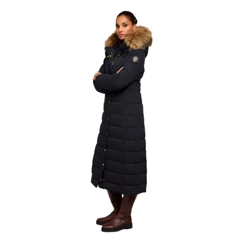 Holland Cooper Stoneleigh Longline Ladies Coat - Ink Navy