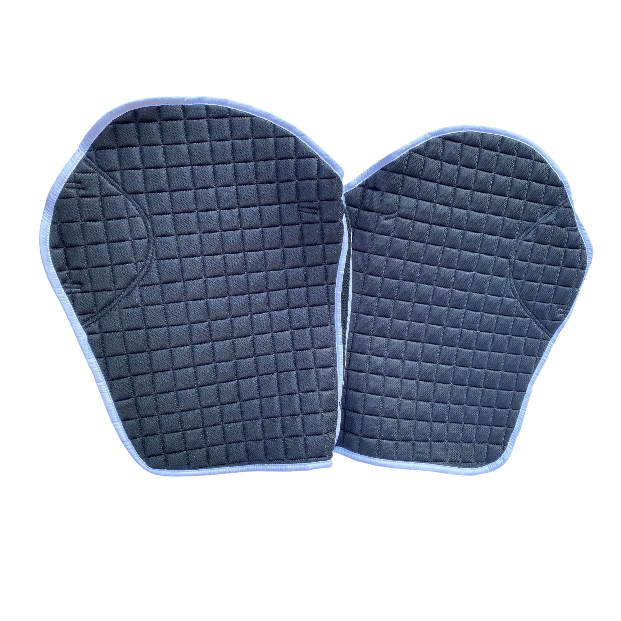 Horse Riding Jumper Cotton Saddle Pad Bareback All Purposes Small Block Design Pad (Full)