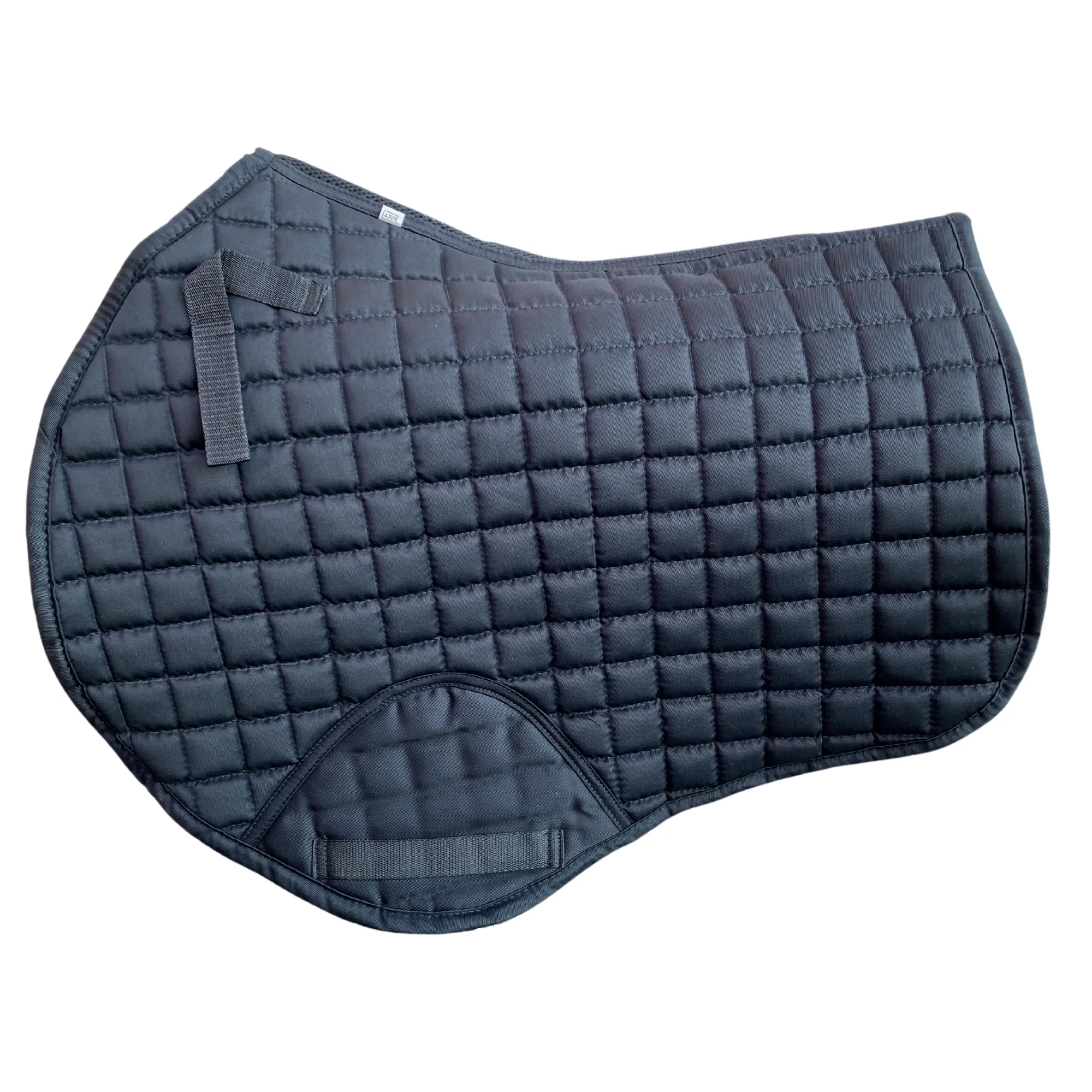 Horse Riding Jumper Cotton Saddle Pad Bareback All Purposes Small Block Design Pad (Full)