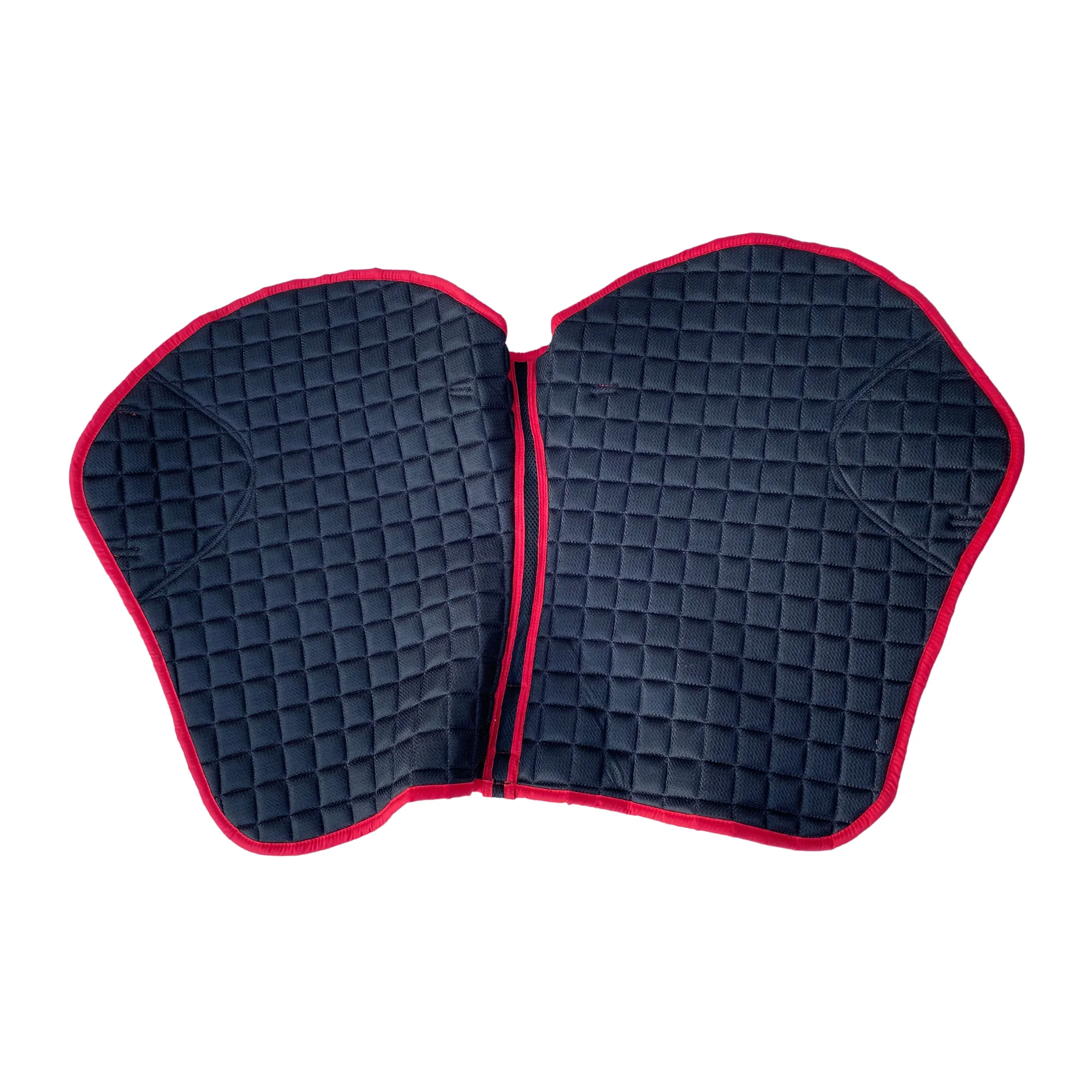 Horse Riding Jumper Cotton Saddle Pad Bareback All Purposes Small Block Design Pad (Full)