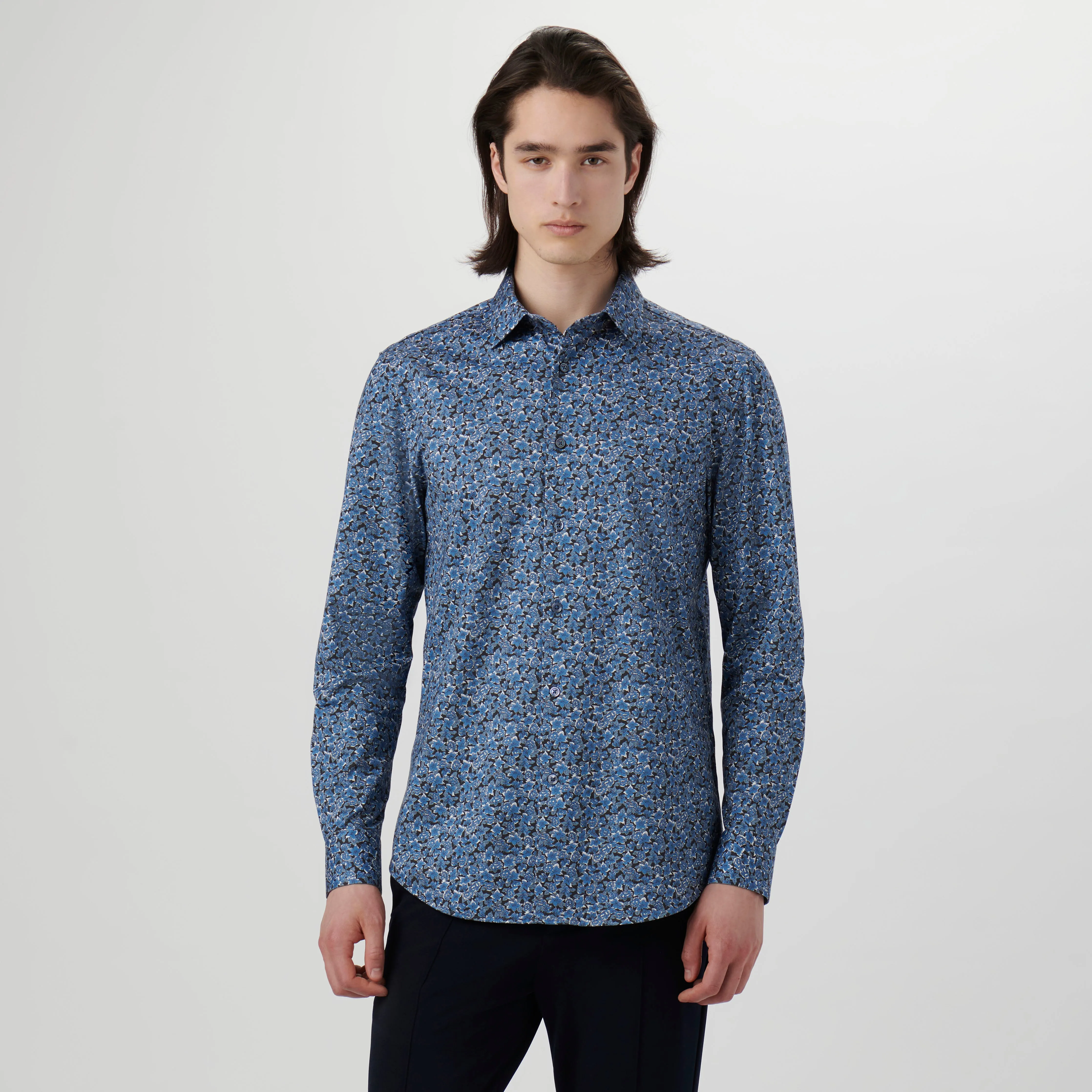 James Abstract Floral OoohCotton Shirt