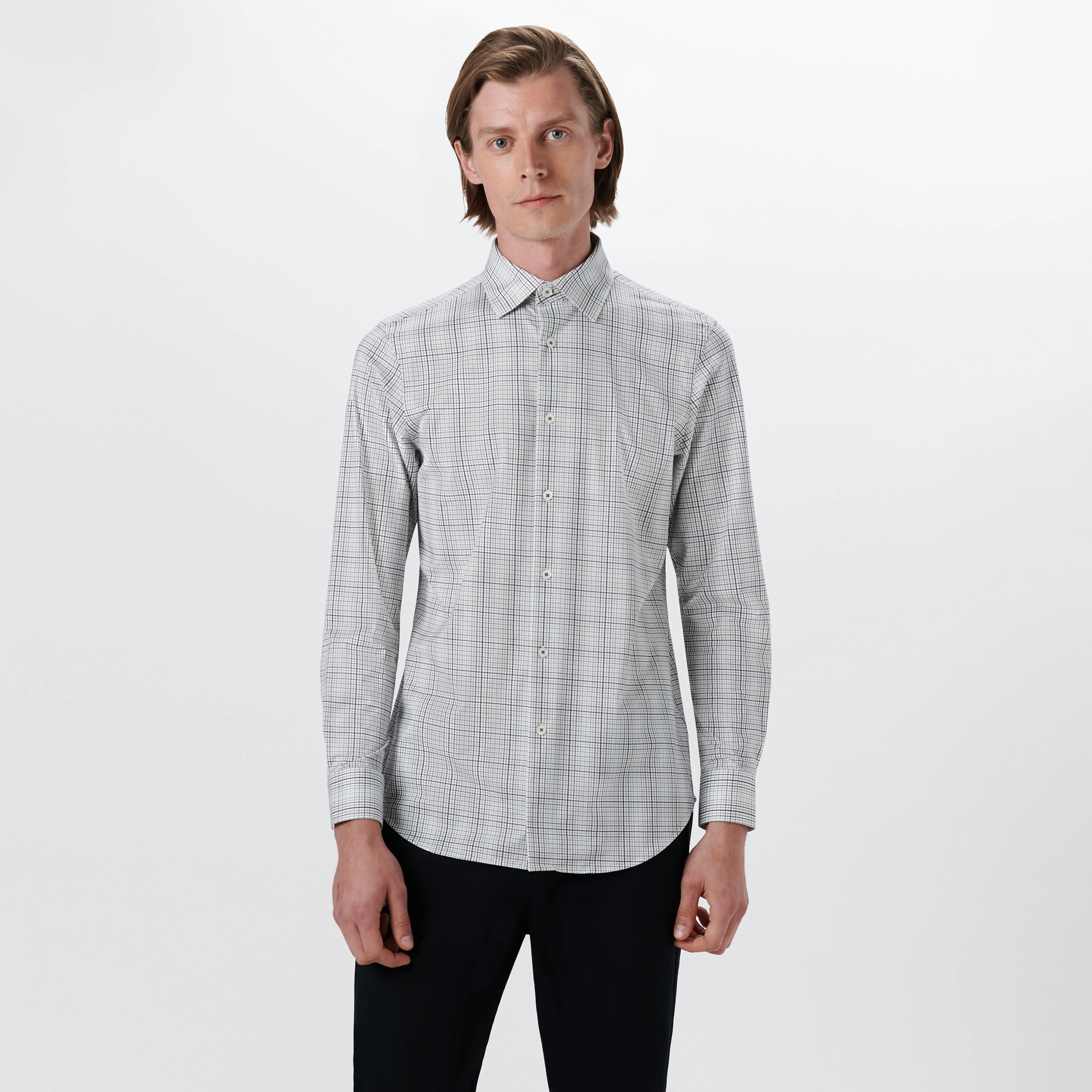 JAMES Plaid Check OoohCotton Shirt