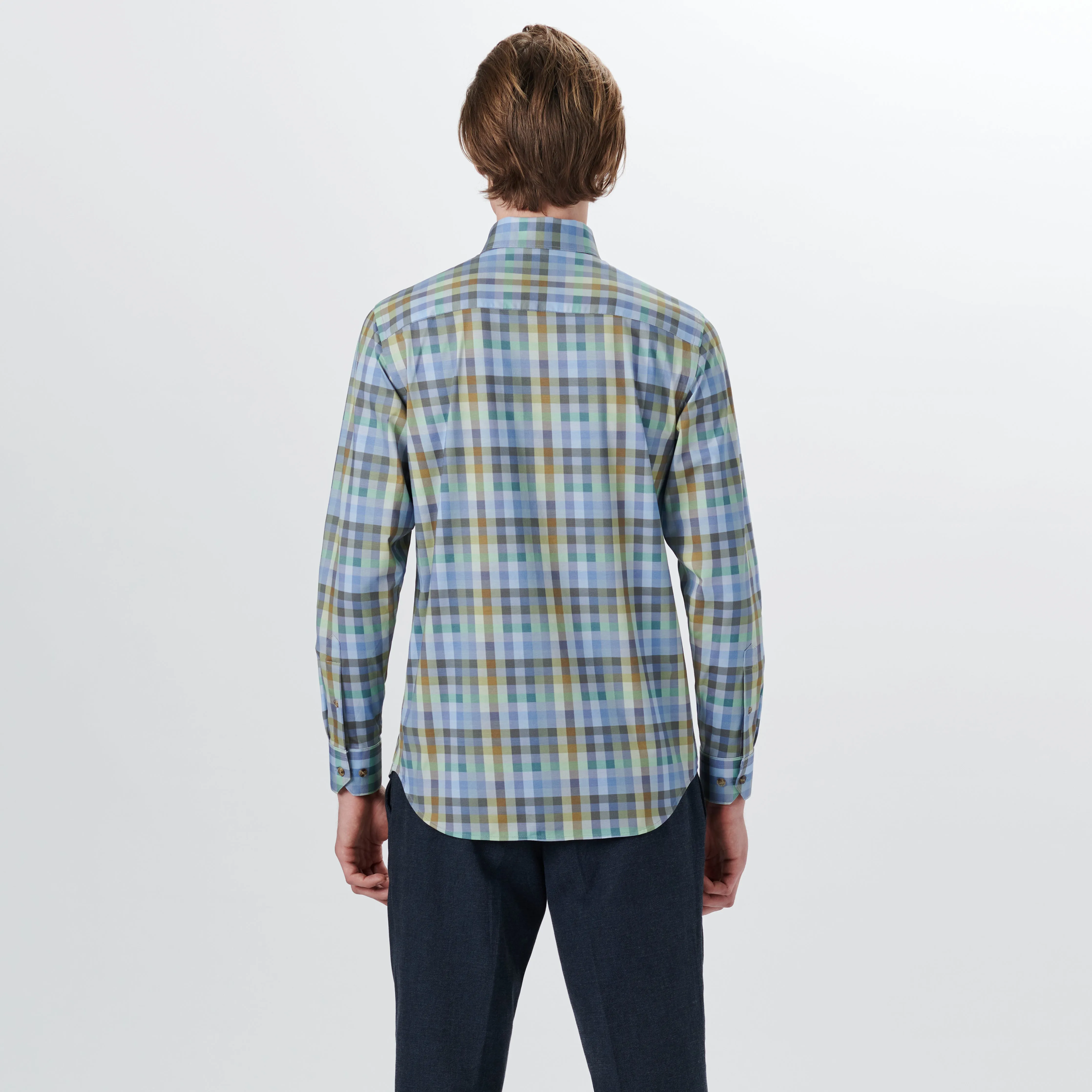 JAMES Small Check OoohCotton Shirt