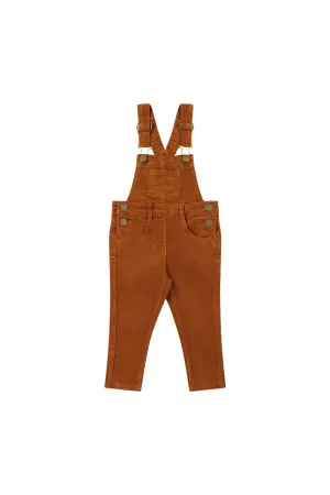 Jordie Cord Overall - Cinnamon