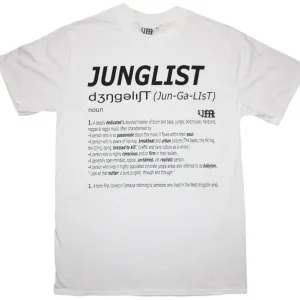 Junglist Definition White T-Shirt