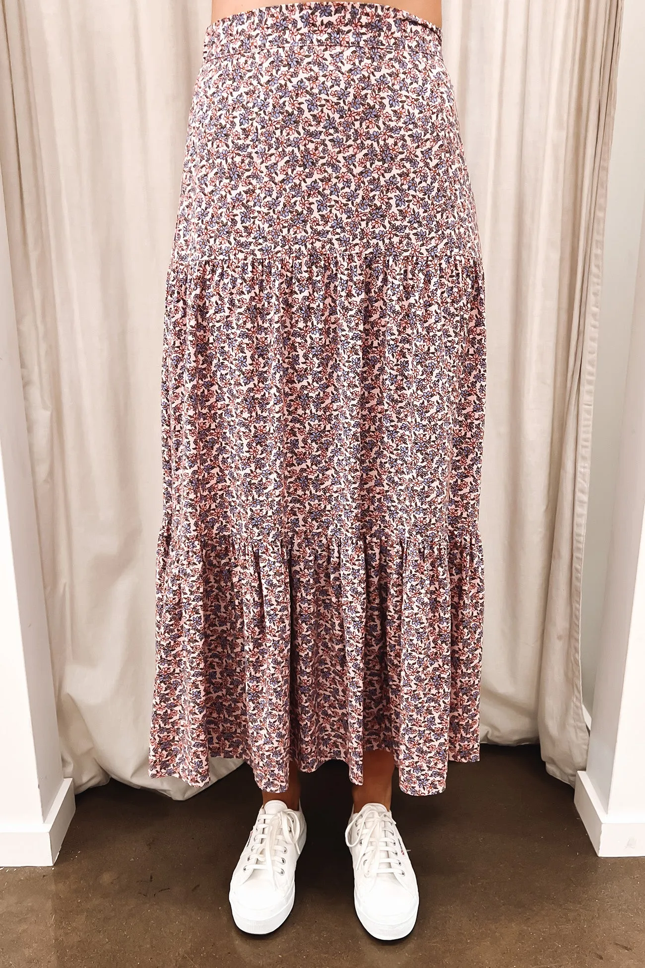 Kenzie Floral Maxi Skirt Print