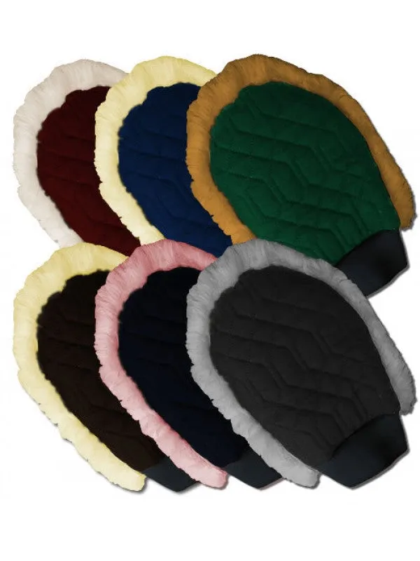 Lambskin Grooming Mitten (single sided)