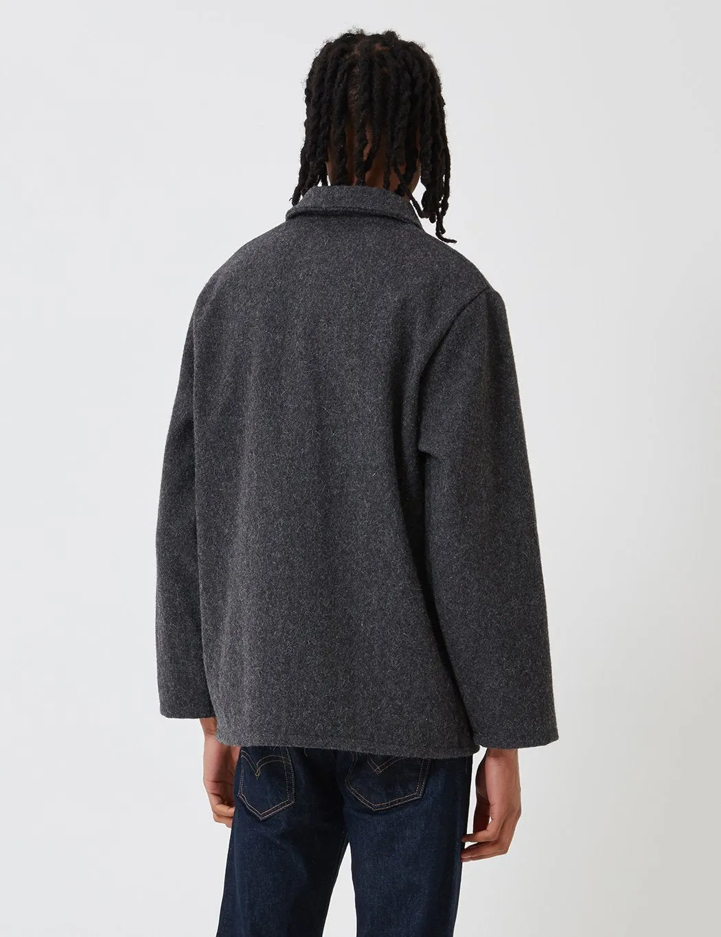 Le Laboureur Wool Work Jacket - Grey