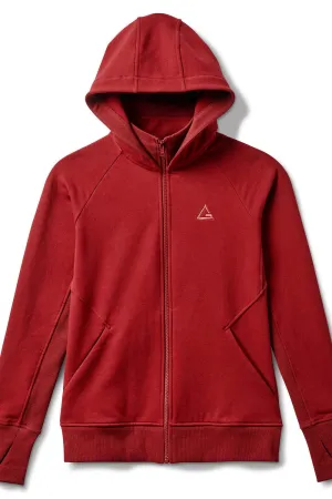 Legacy Womens Track Jacket - Maroon