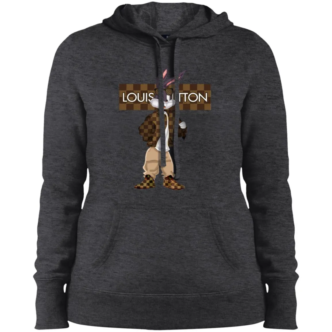 Louis Vuitton Rabbit Beauty T-shirt Women Hooded Sweatshirt