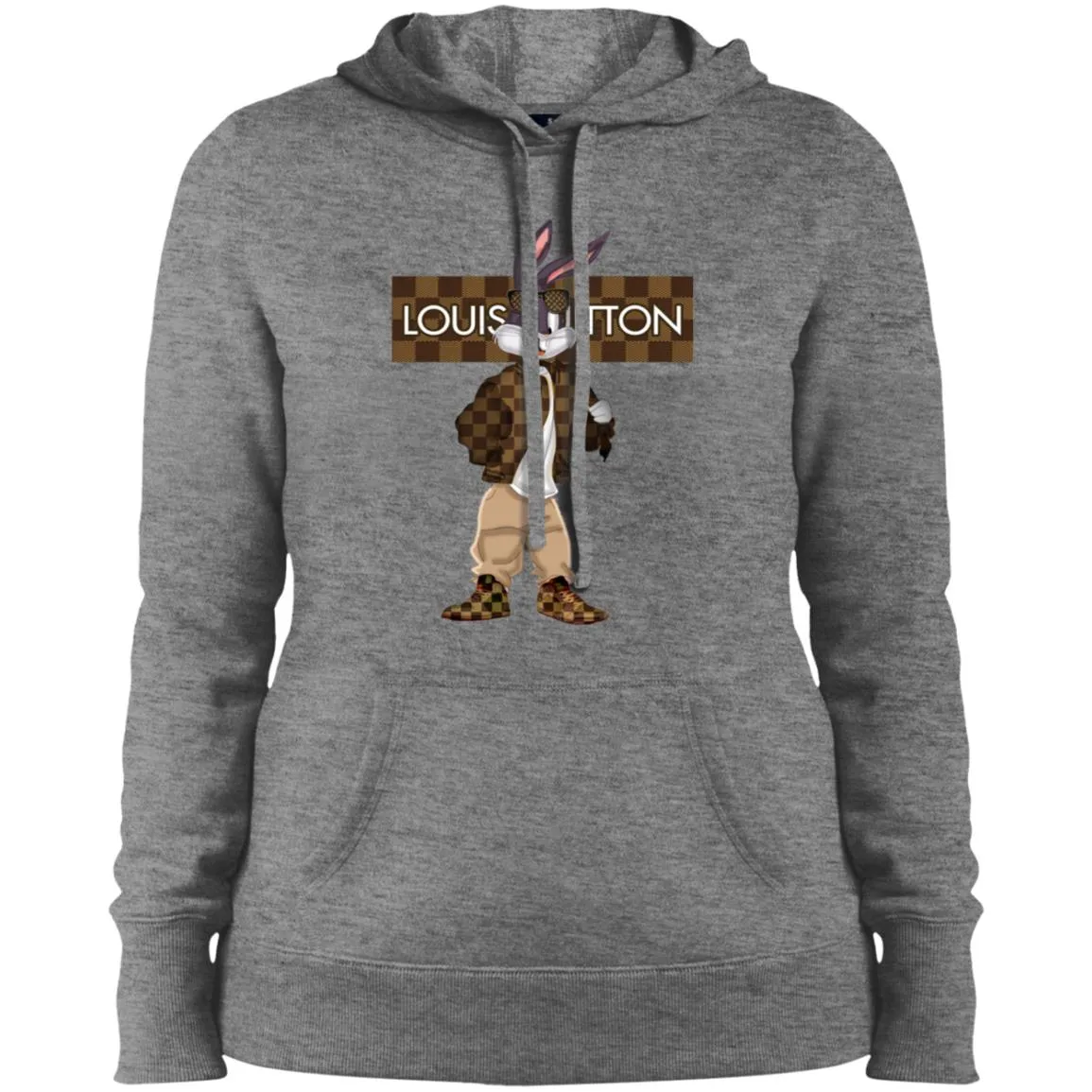 Louis Vuitton Rabbit Beauty T-shirt Women Hooded Sweatshirt