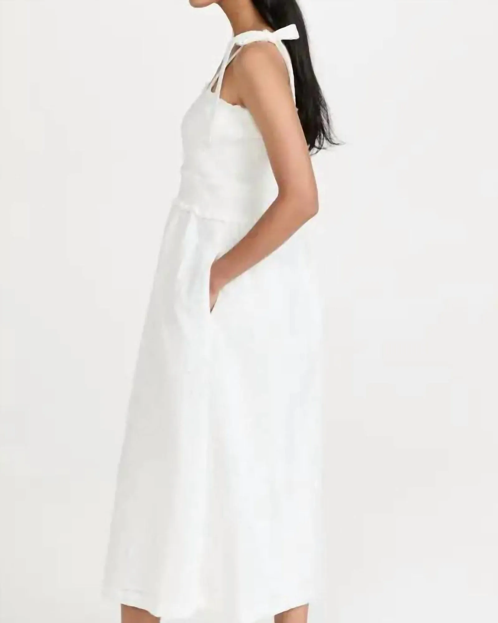 Love Letters Maxi Dress in White | White