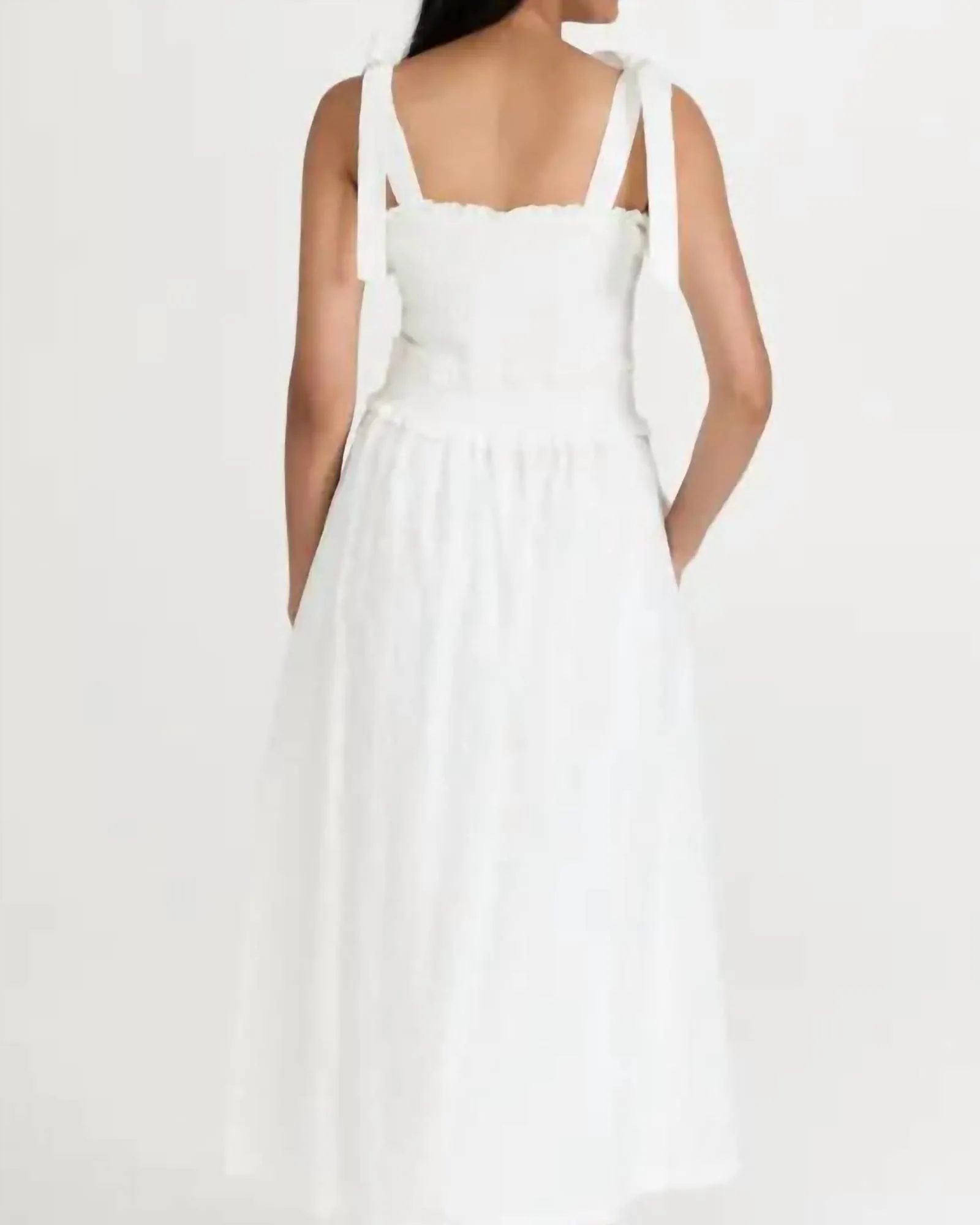 Love Letters Maxi Dress in White | White