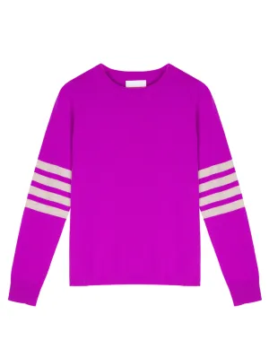 Mathilde Bromo Purple Cashmere Jumper