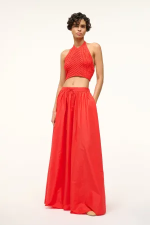 MAXI EDEN SKIRT | RED ROSE