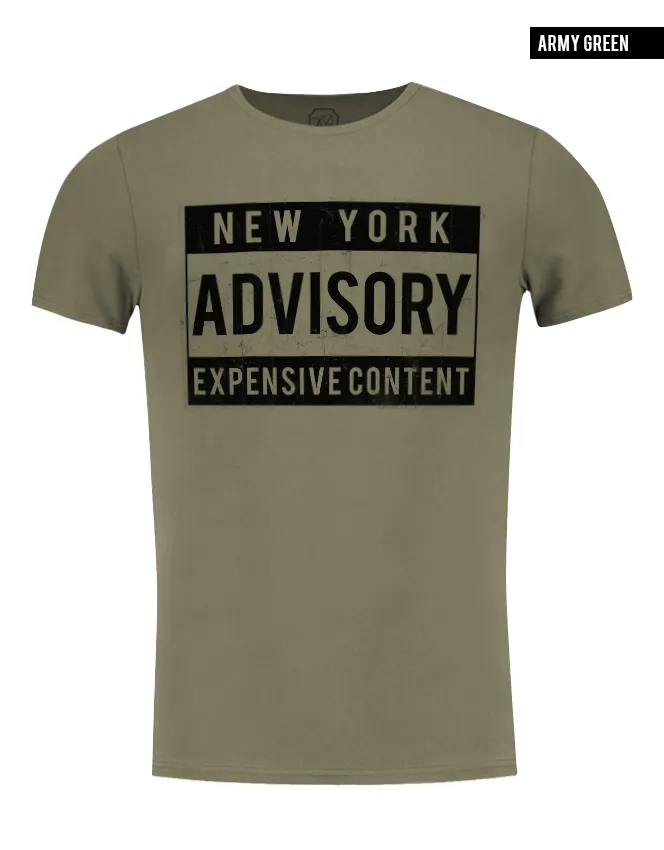 Men's T-shirt "New York Expensive Content" / Color Option / MD465