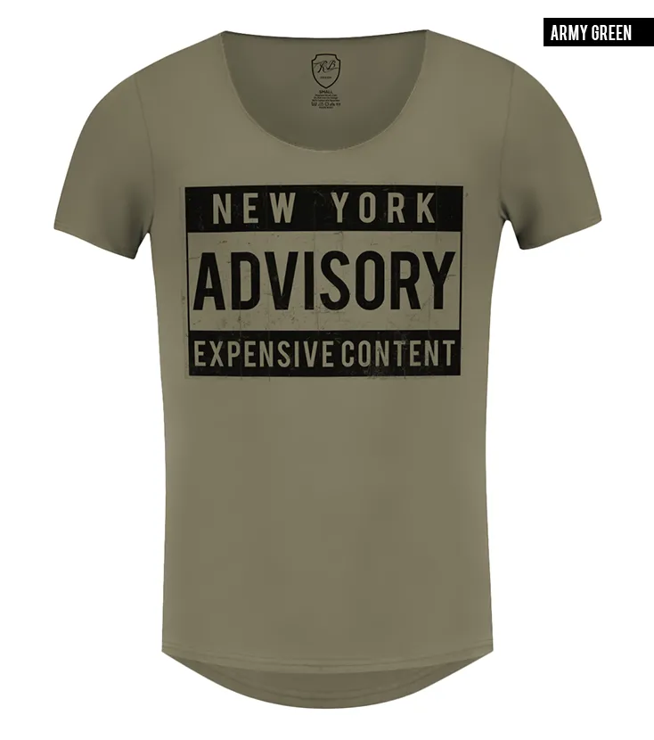 Men's T-shirt "New York Expensive Content" / Color Option / MD465