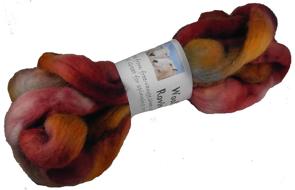 Merino Wool Roving, Sedona