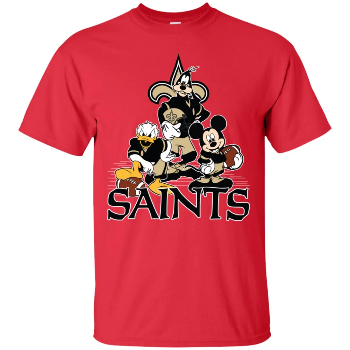 Mickey Mouse New Orleans Saints American Football Nfl Sports Shirt