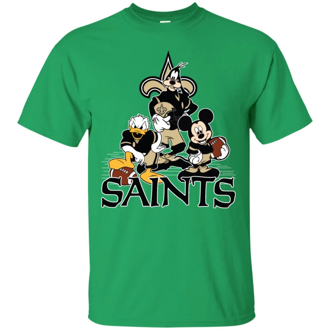 Mickey Mouse New Orleans Saints American Football Nfl Sports Shirt