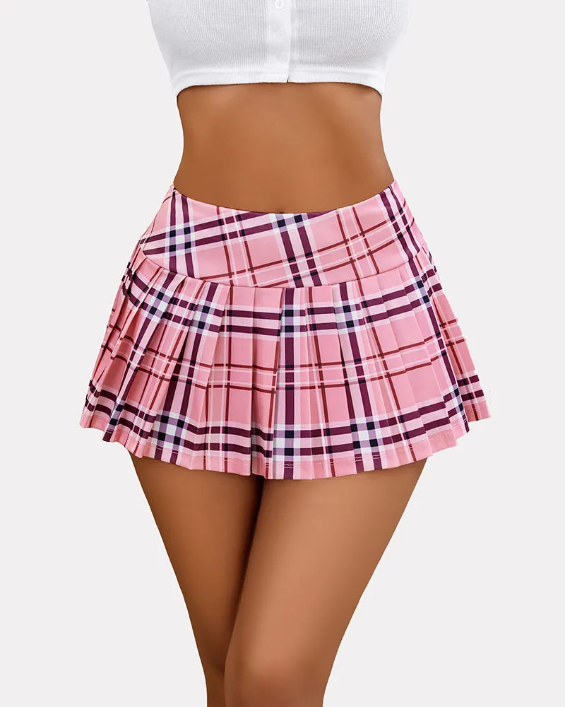 Mini Skirt Pleated Short Mini Skirt Y2k