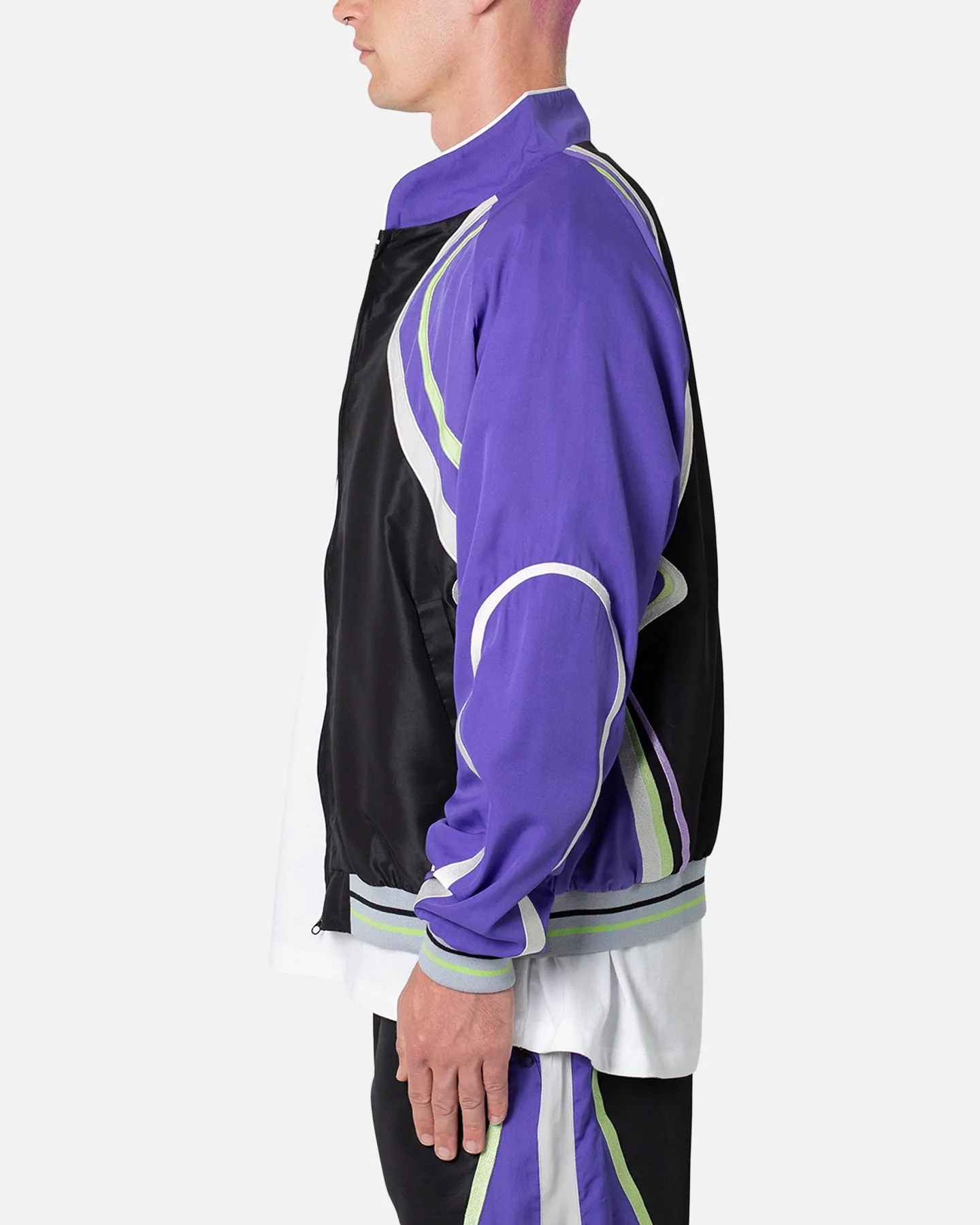 MNML Motocross Track Jacket Purple