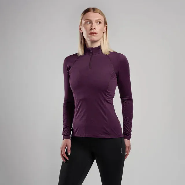 Montane Women's Dart XT Thermal Zip Neck Long Sleeved Top