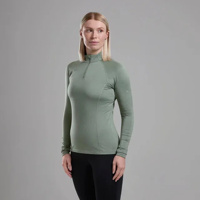 Montane Women's Dart XT Thermal Zip Neck Long Sleeved Top