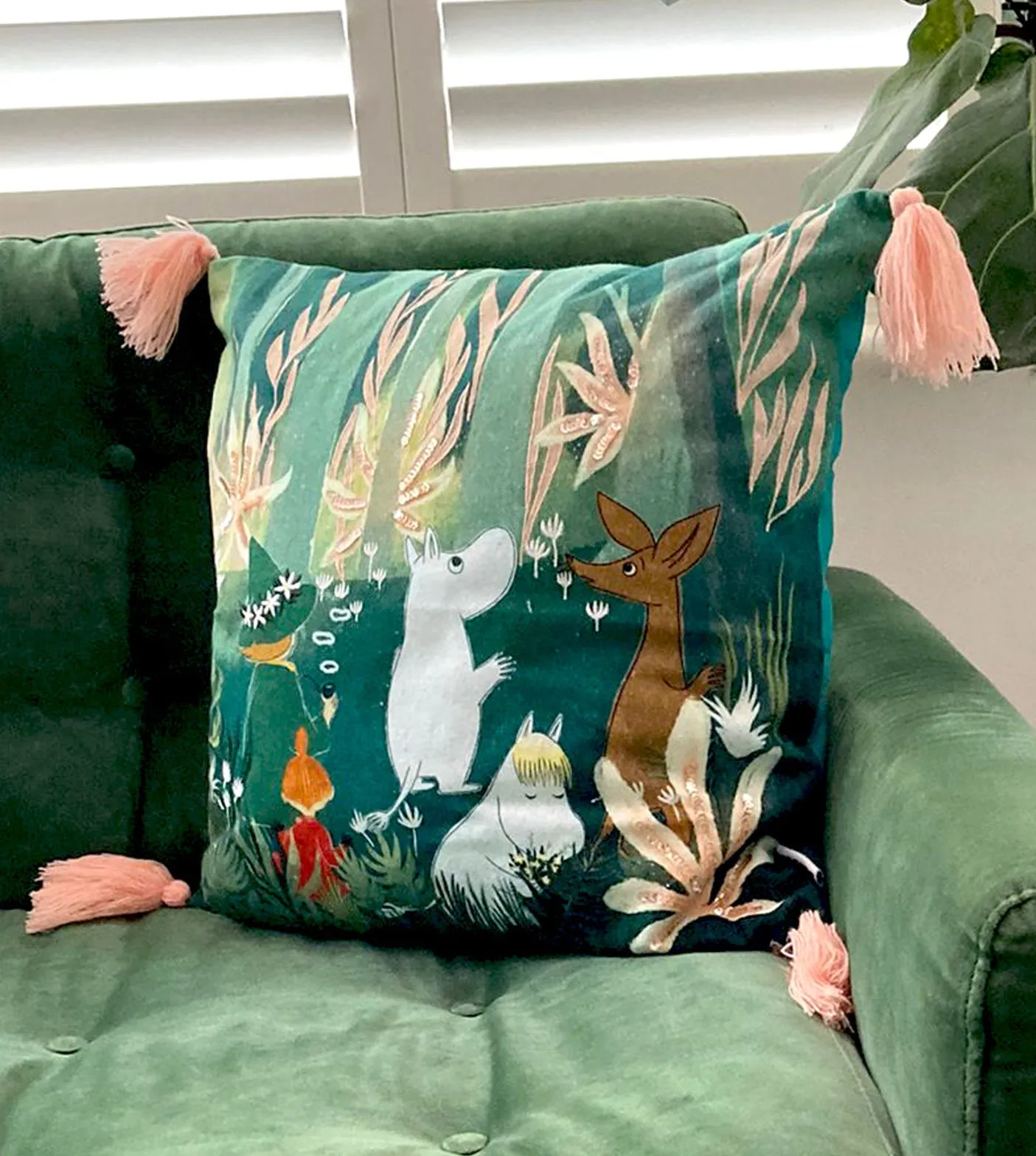 Moomin ‘Forest’ Cushion