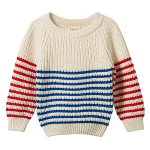 Nature Baby Billy Jumper - Mariner/Red Sailor Stripe