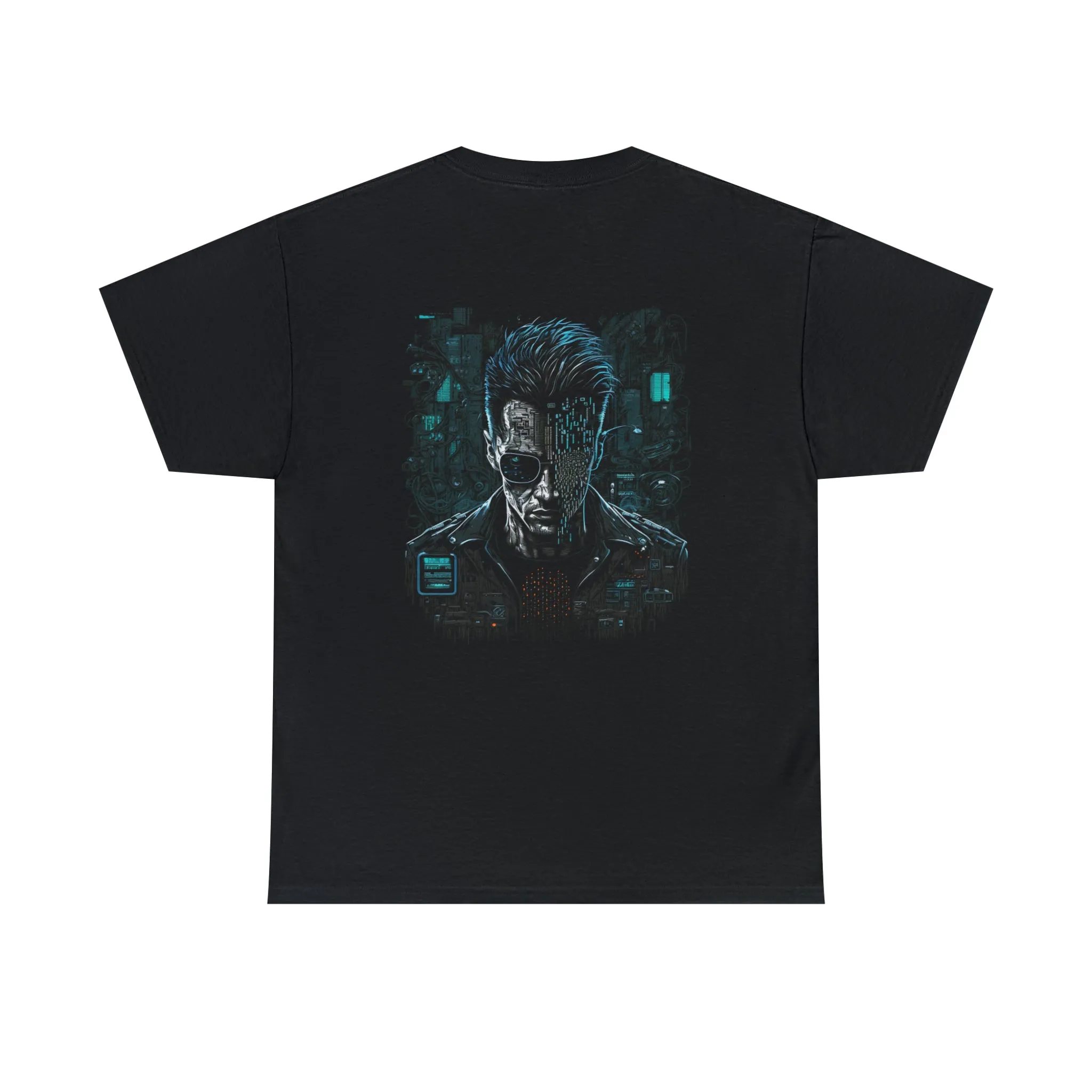 Netrunner Guy T-Shirt | T-Shirt für Gamer und Cyberpunk Fans