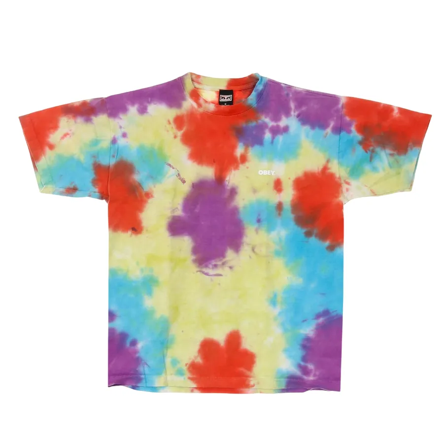 Obey maglietta manica corta da uomo  Bold Heavyweight Blotch Tie Dye 163132349 colori vari