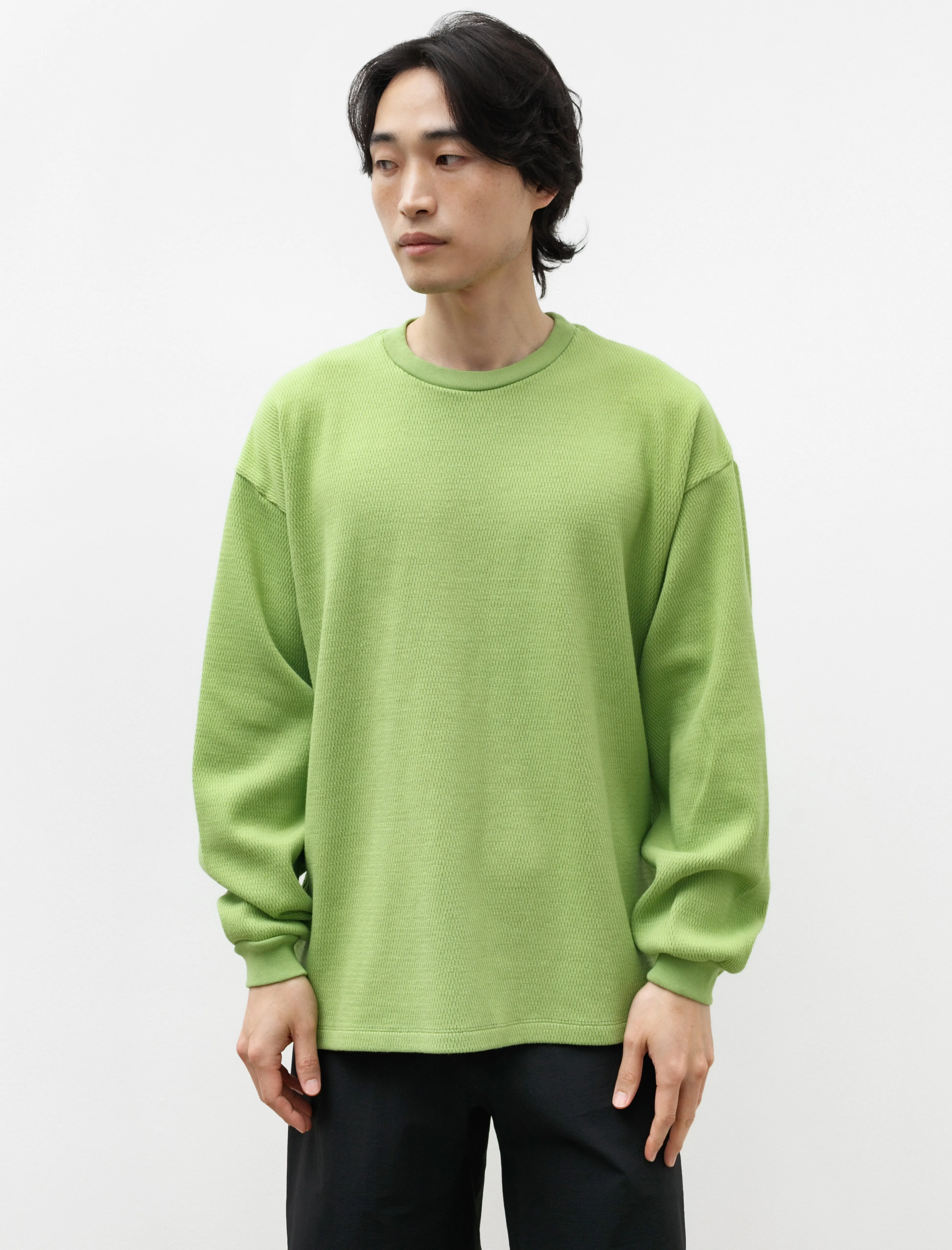 Oversize Longsleeve C Apple Green