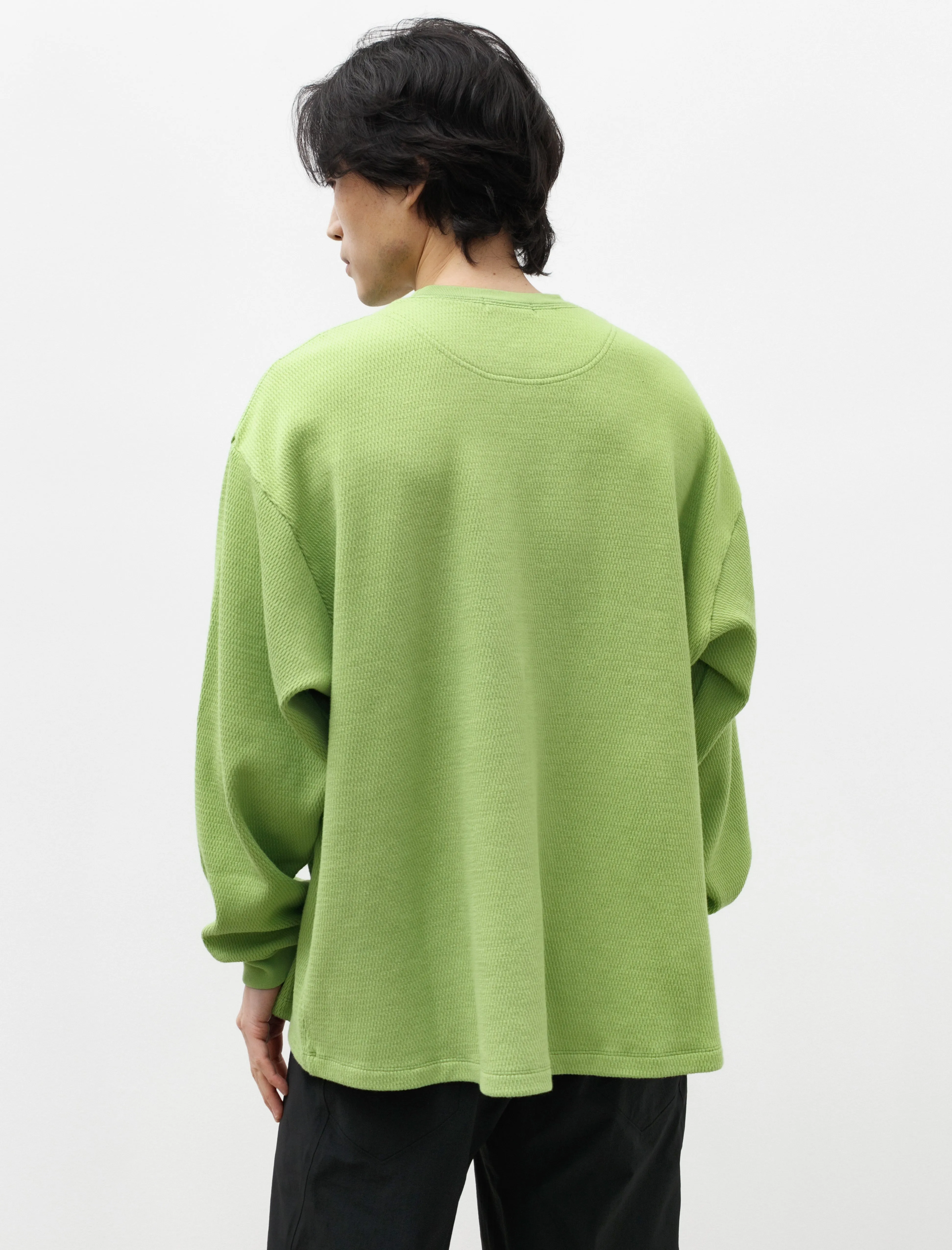 Oversize Longsleeve C Apple Green