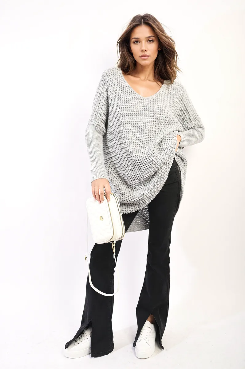 Oversized Chunky Knitted Jumper