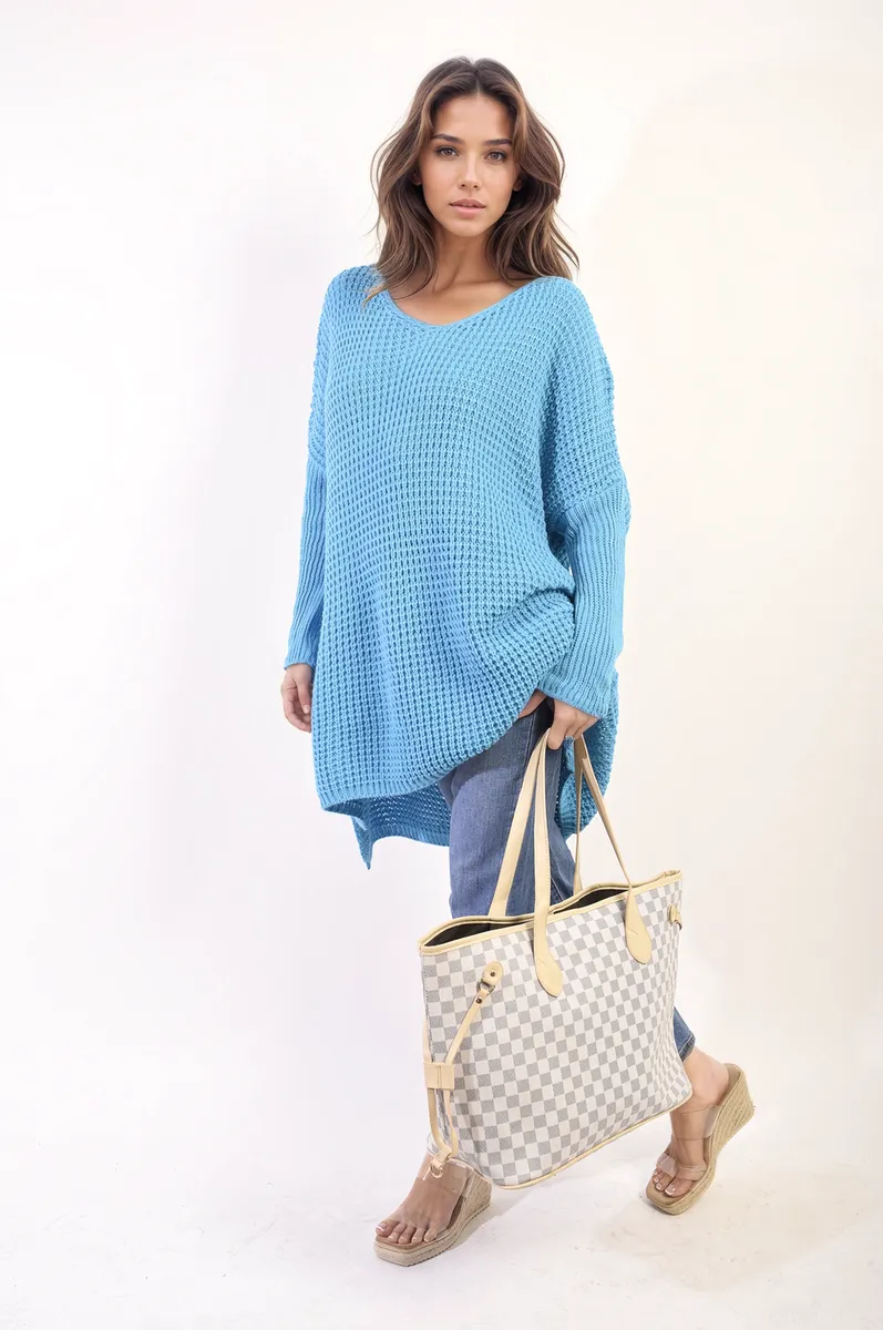 Oversized Chunky Knitted Jumper