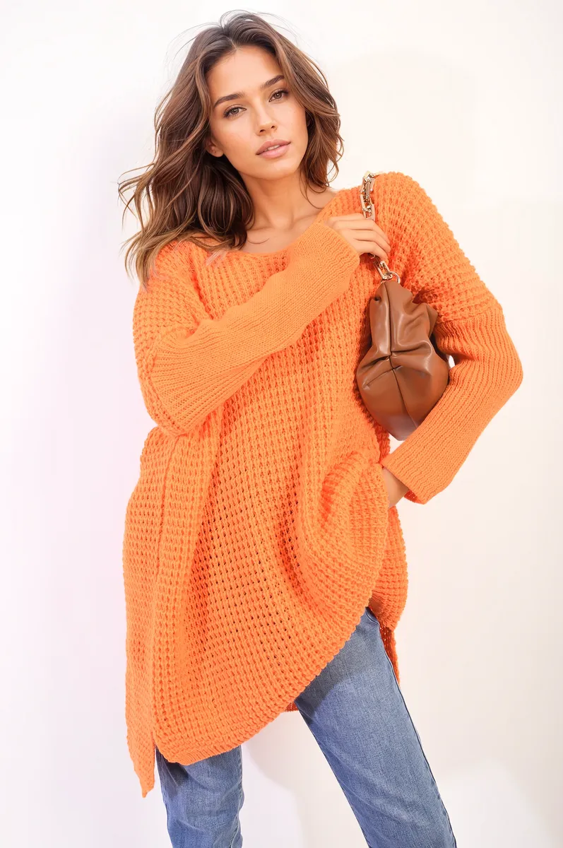 Oversized Chunky Knitted Jumper