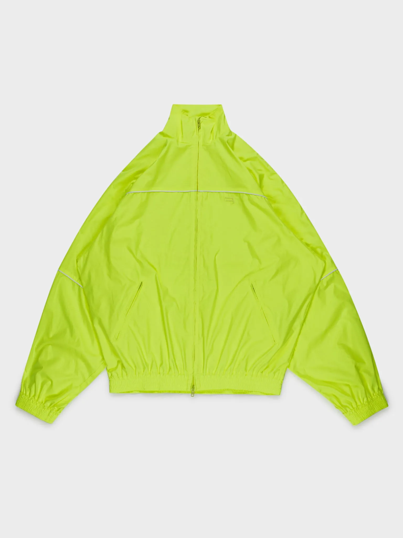 Oversized Neon Track Jacket