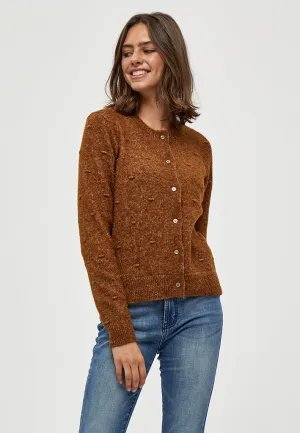 Penelope O-neck Cardigan - MONK'S ROBE MEL