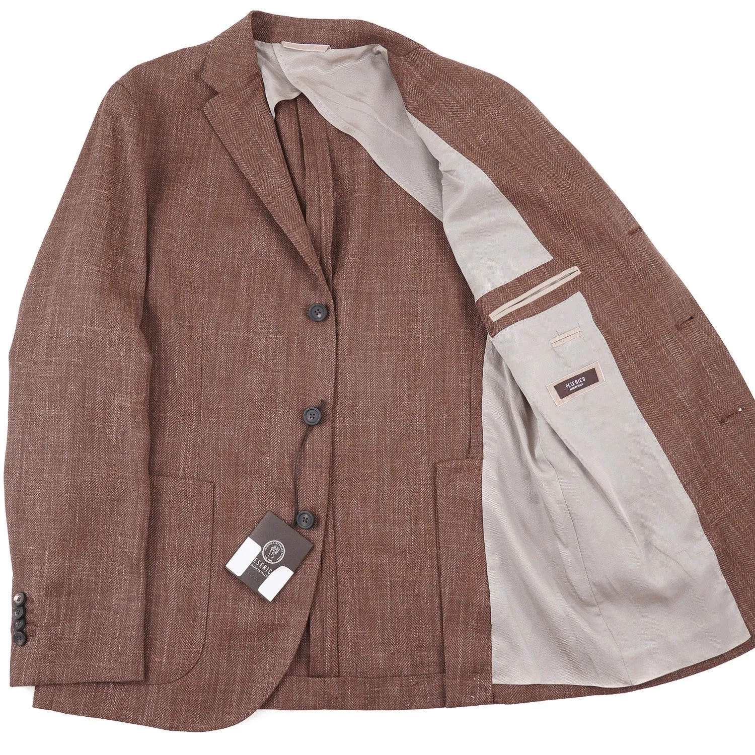 Peserico Wool-Silk-Linen Sport Coat