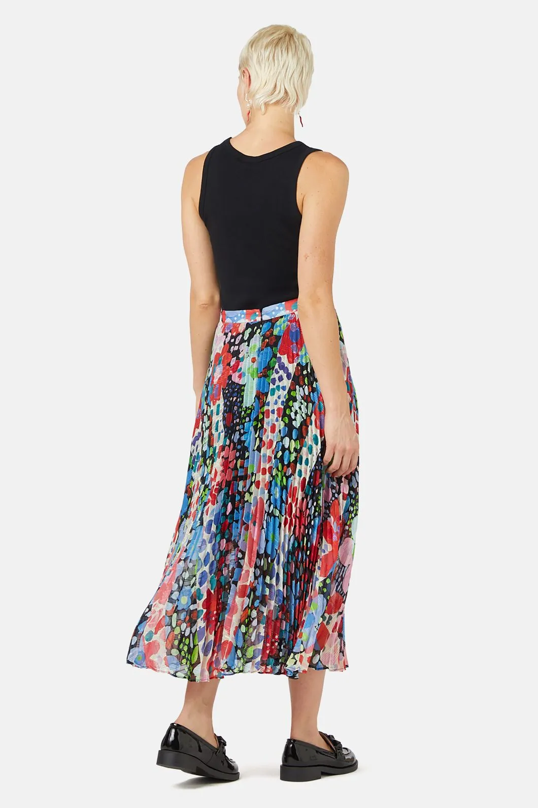 Petal Dance Pleated Skirt