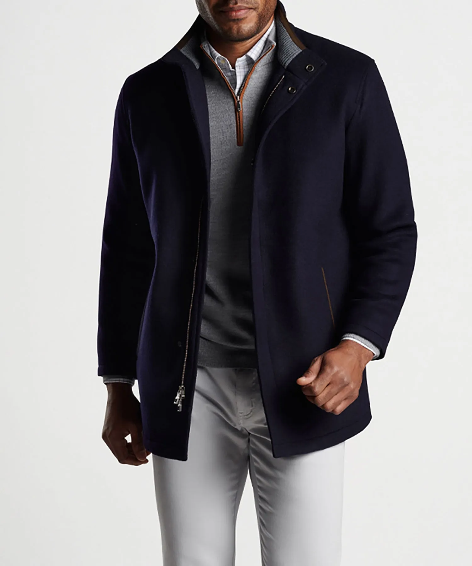 Peter Millar Fleece City Coat