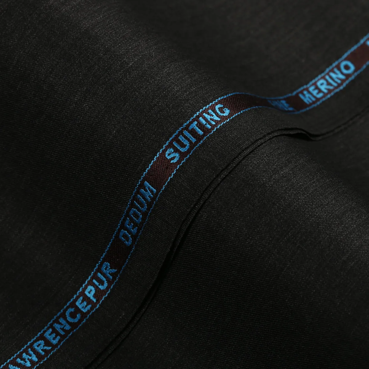 Plain Melange-Charcoal Grey, Wool Blend Stretch, Dedum Suiting Fabric