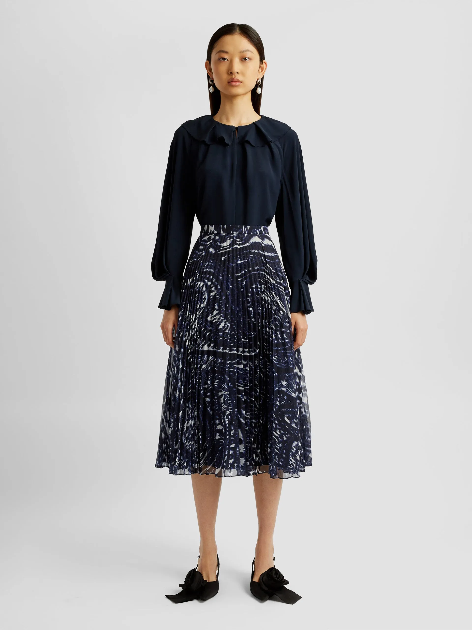 Pleated skirt