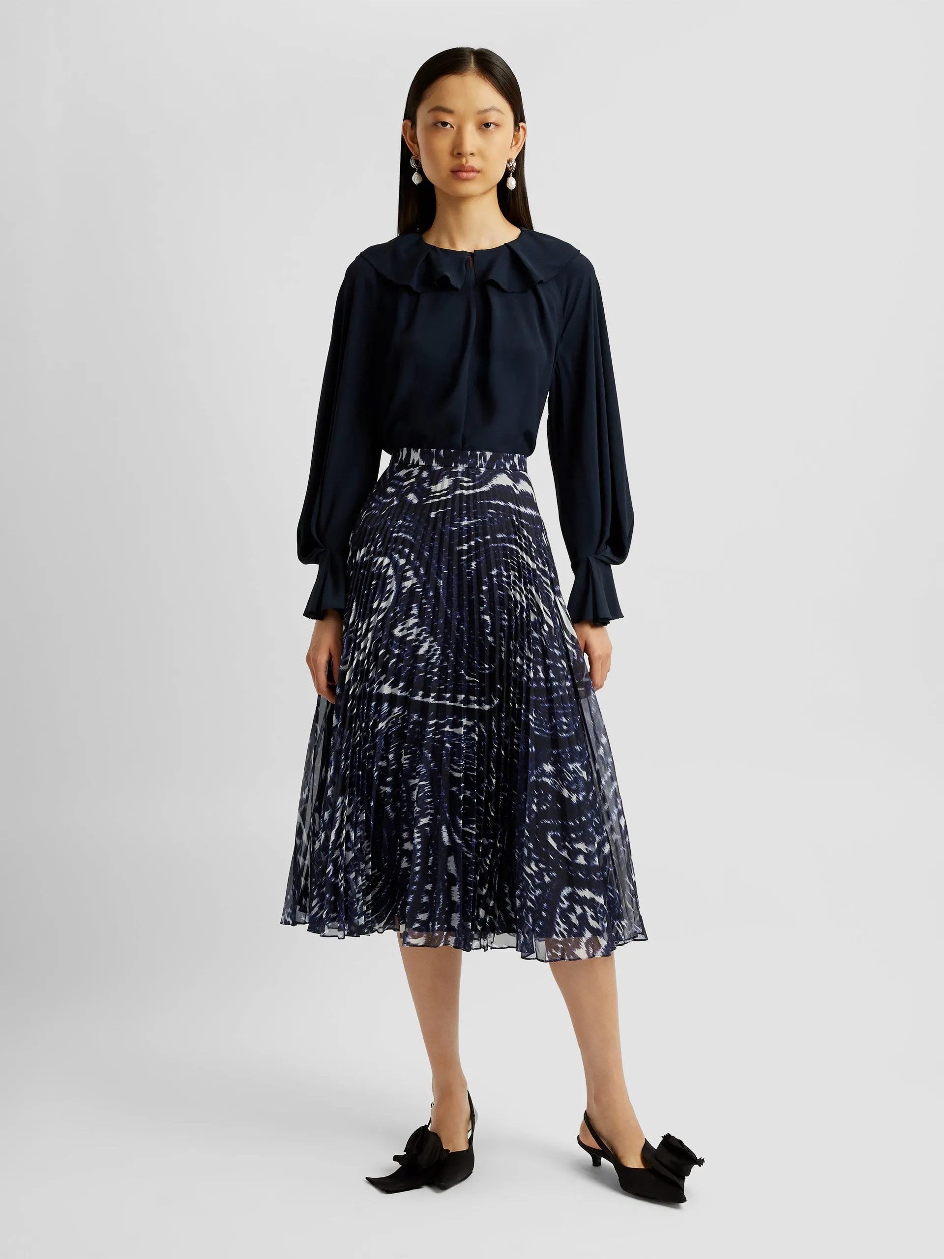 Pleated skirt