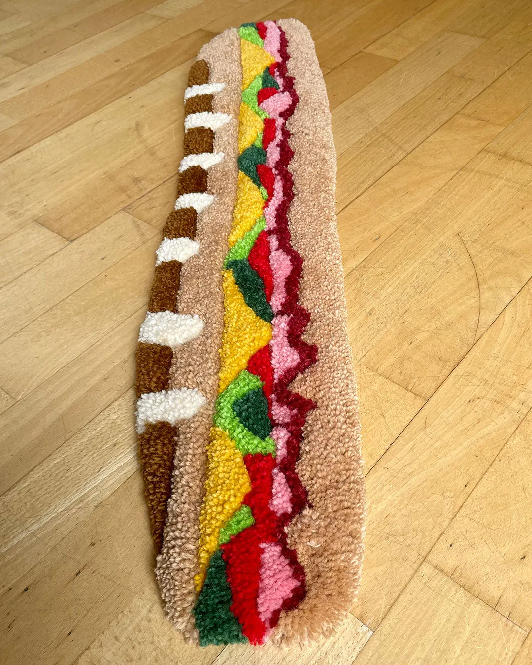 "Party Sub" Black Forest Ham Sandwich Rug